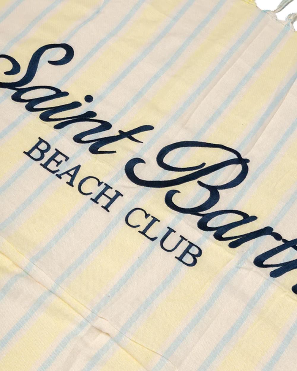 MC2 SAINT BARTH Telo mare MC2 SAINT BARTH donna Beach Stripe FOUL00202600L Giallo FOUL00202600L 9261 