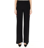 Joseph Ribkoff women's trousers 221340S25 Black solid color wide leg