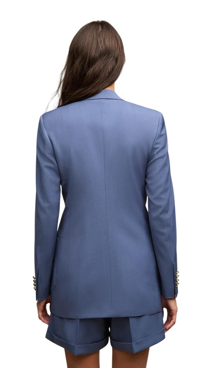 L.B.M. 1911 Giacca L.B.M. 1911 donna 215664215 7 doppiopetto over Blu <BR/> 215664215 7 