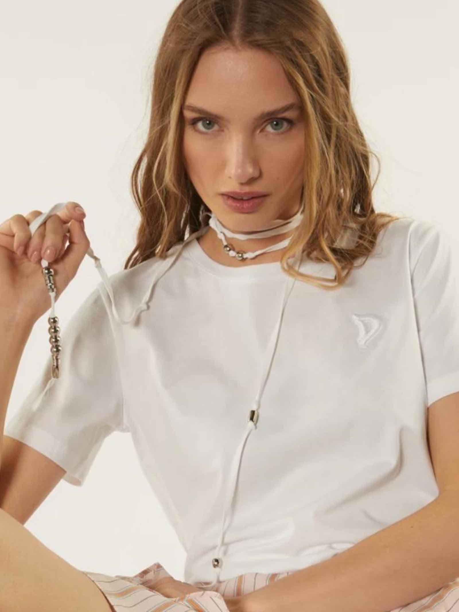DONDUP T-shirt regular in jersey S746JF0271DFZ4 000 