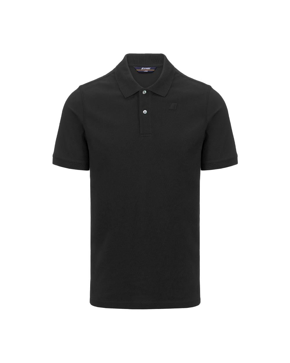 K-WAY Polo K-WAY uomo K5127BW AMEDEE PIQUE SLIM Nera K5127BW USY 