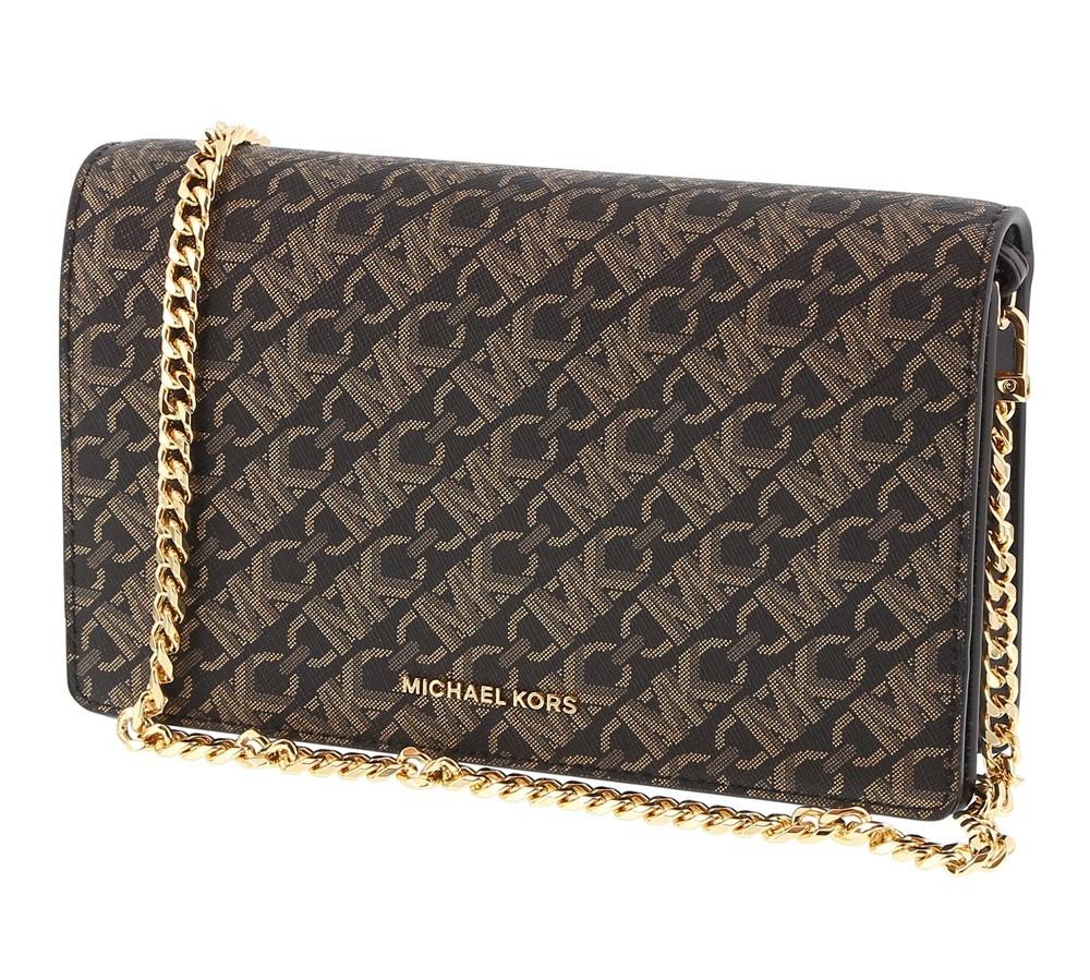 MICHAEL KORS Borsa Michael Kors donna 32F4GJ6C8B038 nera monogramm 32F4GJ6C8B 038 