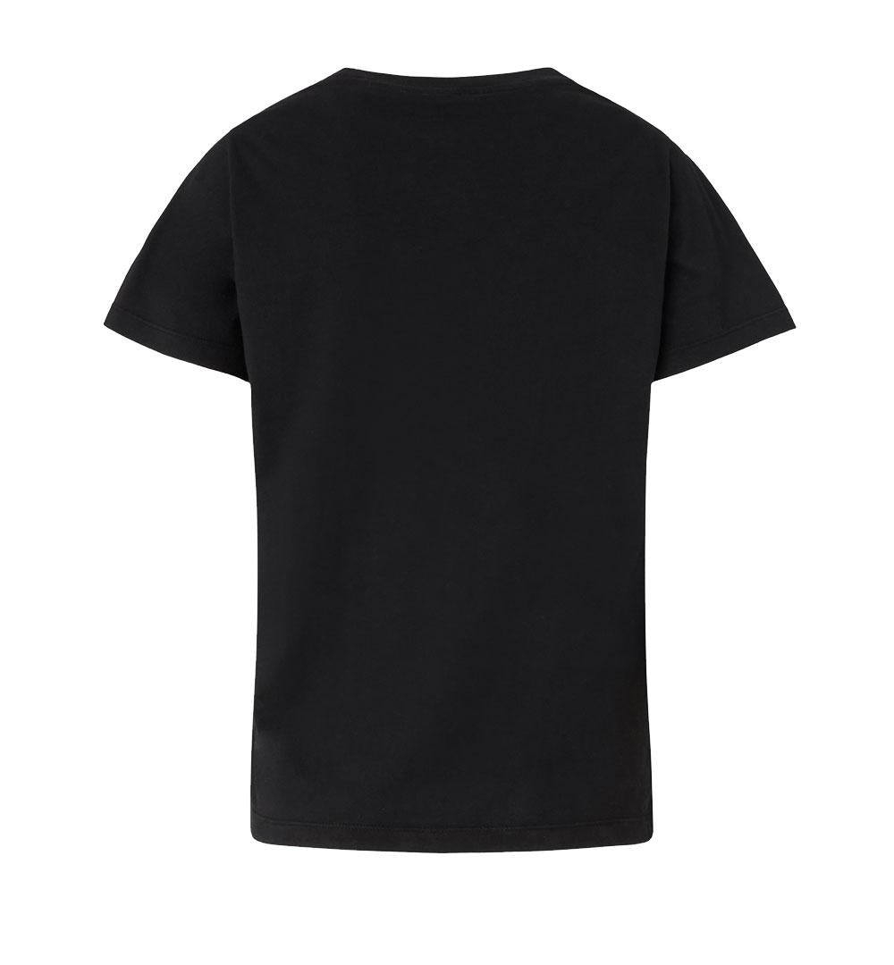 PINKO T-shirt Pinko donna 100373 A228 nera maniche corte mini logo 100373 A228 Z99 