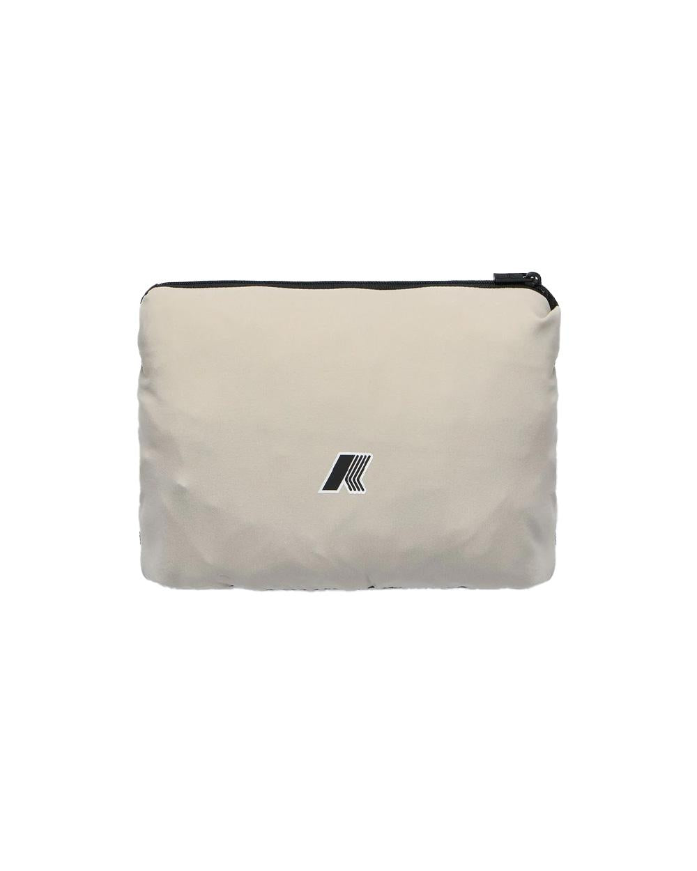 K-WAY Felpa K-WAY donna K5138FW JOURNEER TRAVEL Beige cappuccio coulisse zip tasche logo K5138FW 634 