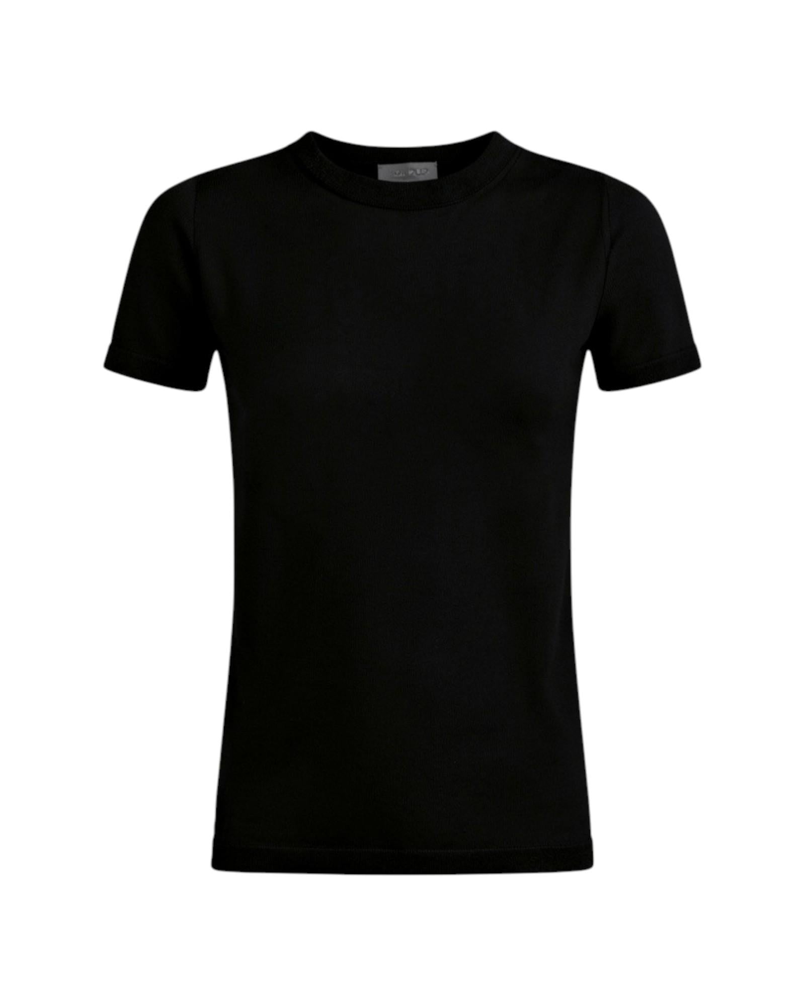 DONDUP T-shirt DONDUP donna DT411M 00999D 999 Nero<BR/> <BR/> DT411M00999D 999 