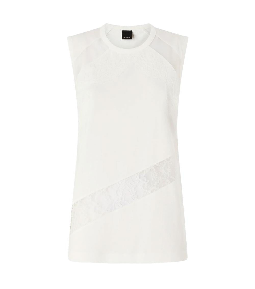 PINKO Top Pinko donna 106291A335 Molly bianco 106291A335 Z05 