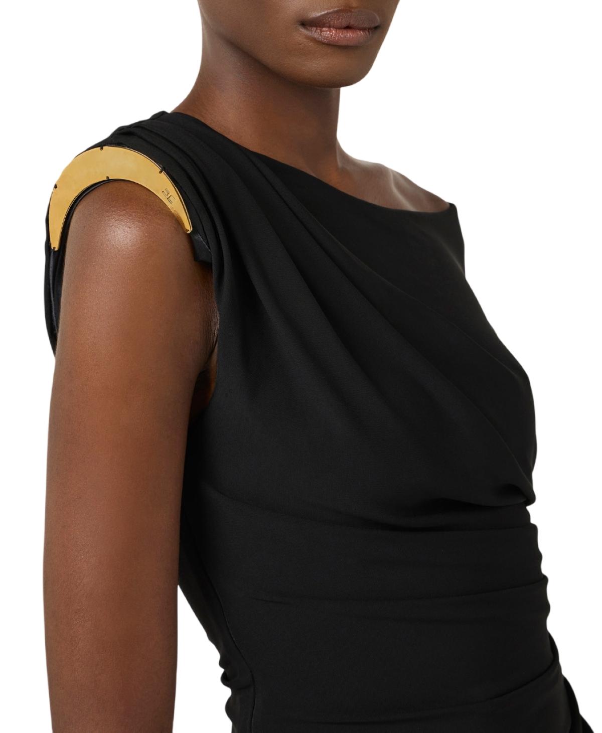 ELISABETTA FRANCHI Abito Elisabetta Franchi donna AB90661E2110 The Club Nero<BR/> AB90661E2 110 