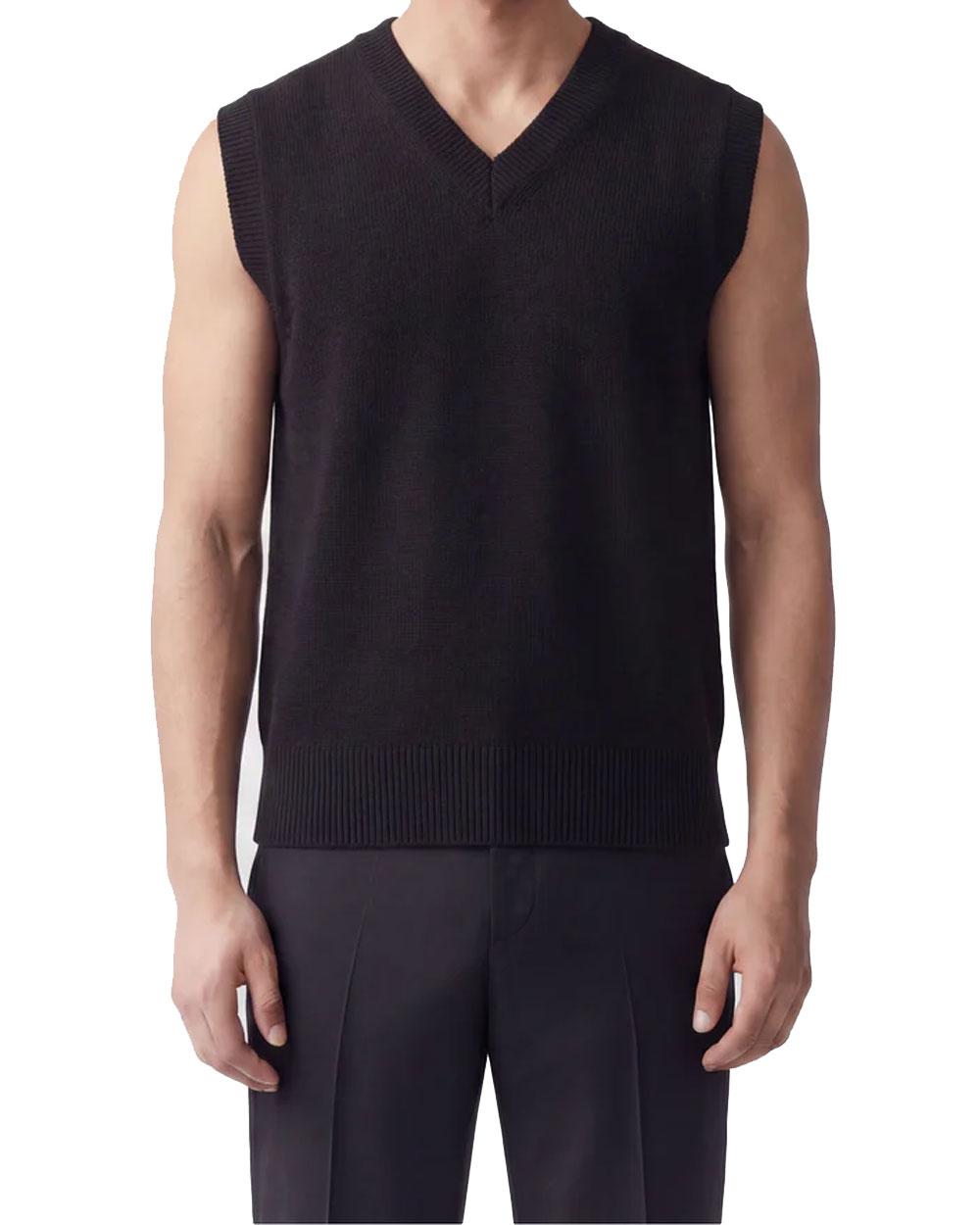 DANIELE ALESSANDRINI Gilet Daniele Alessandrini uomo DUMC0005YPC0001 nero maglia<BR/> DUMC0005YPC0001 900 