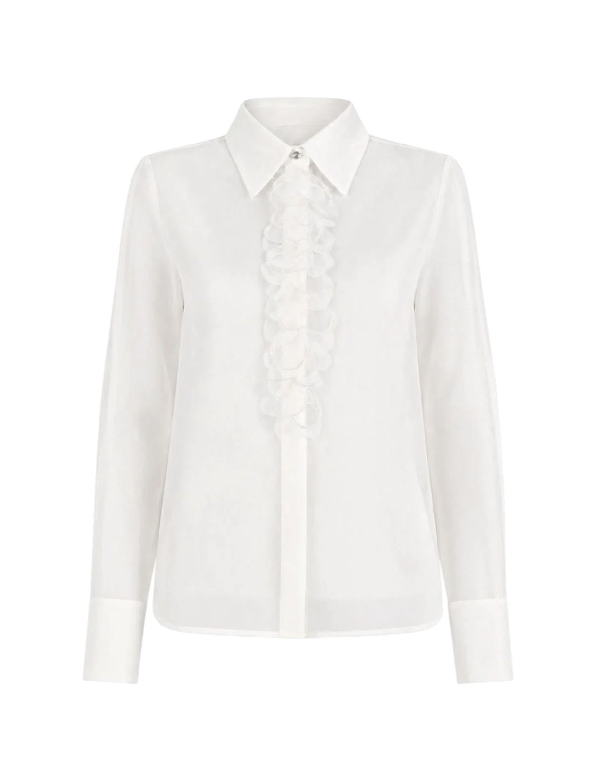 STUDIO Camicia Studio donna 2616261013600 005 Agi in organza Bianco<BR/> 2616261013600 005 