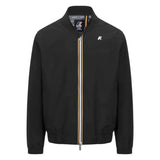 Giubbino K-way uomo K51376W USY Aurene Stretch Dot nero Jersey
