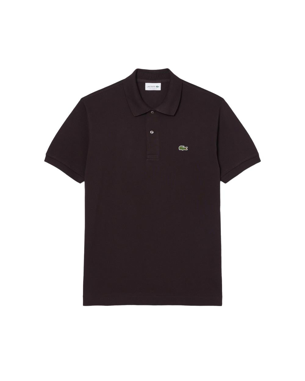 LACOSTE Polo LACOSTE uomo L1212 Moro aglio classico bottoni costine L1212 3LA 