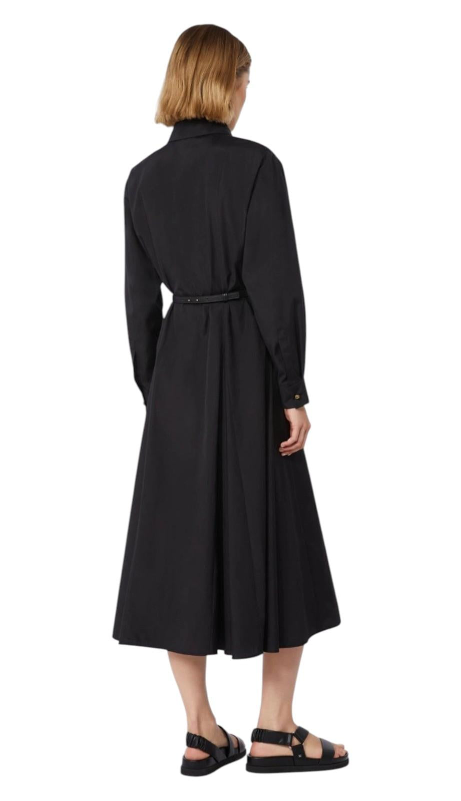 STUDIO Abito Studio donna 2616221062600 004 Affetto lungo chemisier Nero<BR/> 2616221062600 004 
