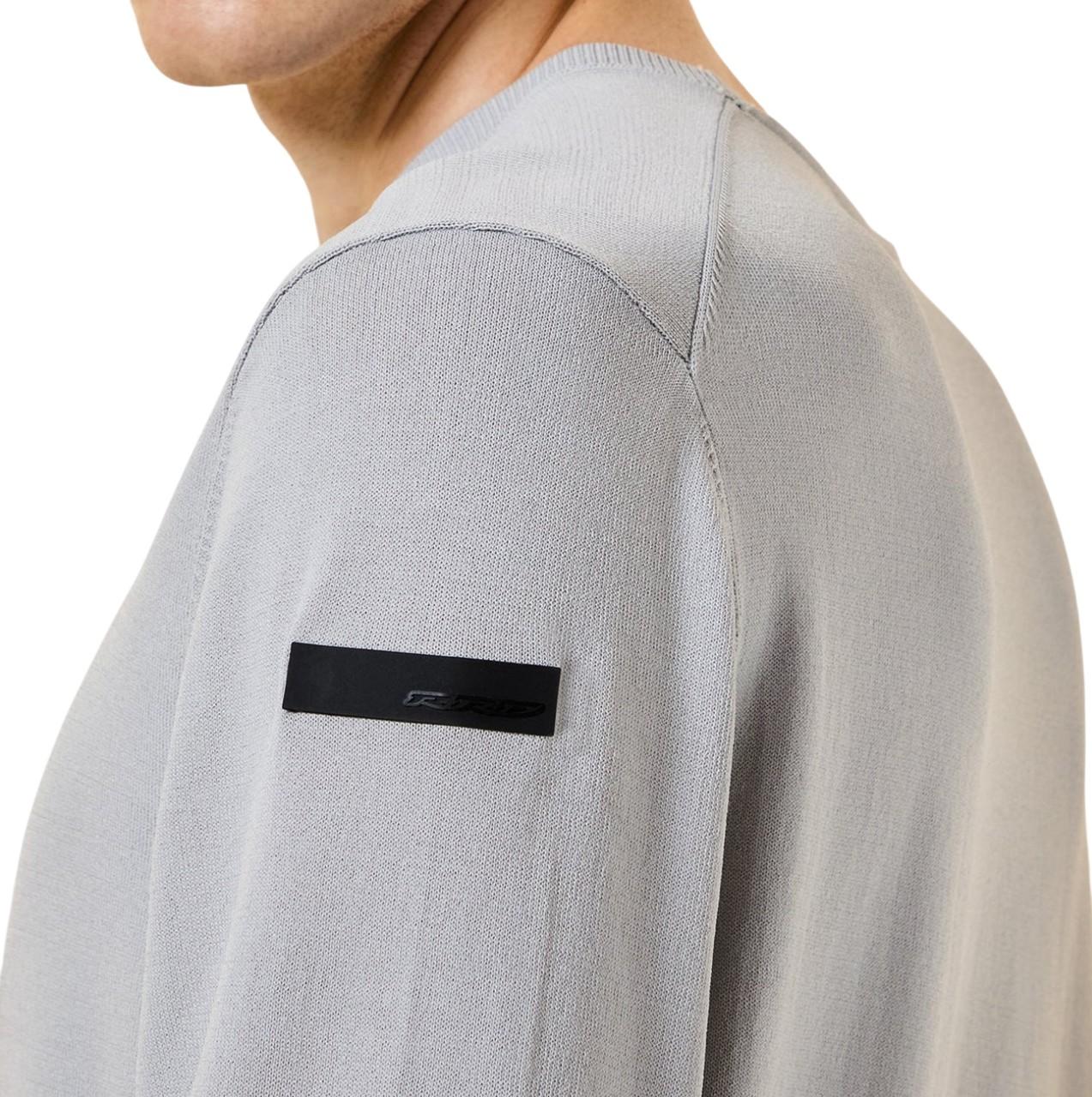 RRD Maglia RRD uomo 26104 13 Maxell Round Knit in filato stretch Grigio 26104 13 