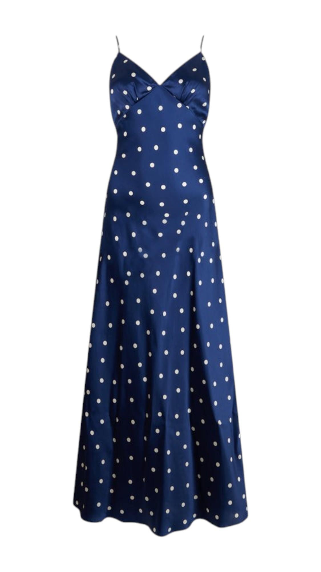 MC2 SAINT BARTH Abito MC2 SAINT BARTH donna KTY00010 1651L 61 Ravel Silk Coriandol Pois in seta con stampa a pois Blu<BR/> KTY000101651L 61 