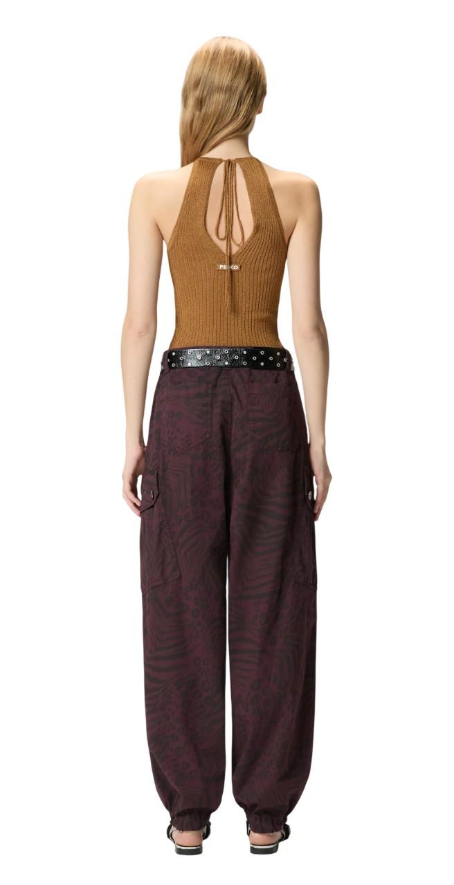 PINKO Top Pinko donna 106884A3BD L25 Linum Bronzo<BR/> 106884A3BD L25 