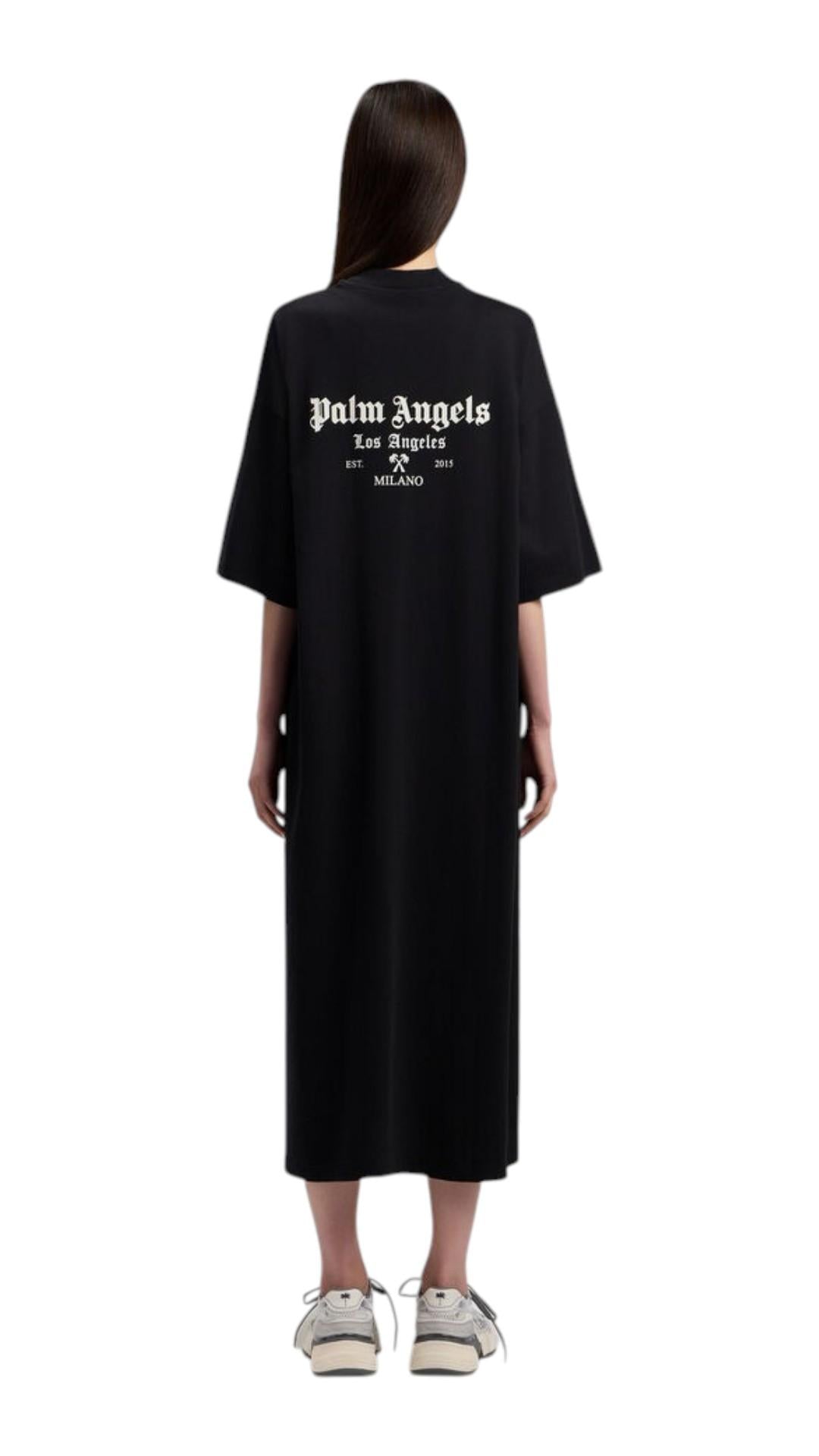 PALM ANGELS Abito PALM ANGELS donna PWDH008 S26JER001 1003 Nero PWDH008S26JER001 1003 