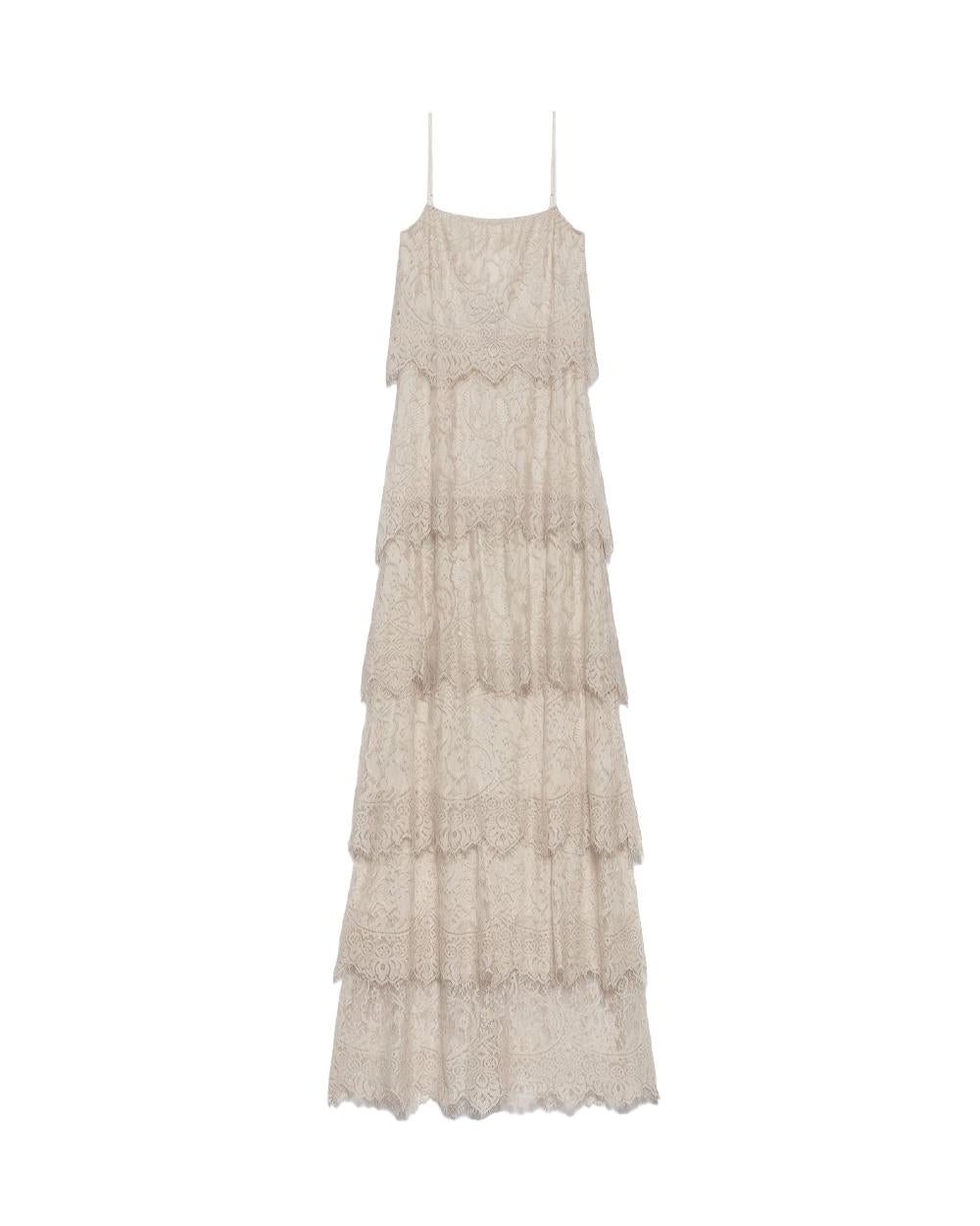 ANIYE  BY Abito ANIYE BY SILVA donna 185276 Bianco ricami all over pizzo baòze 185276 02485 