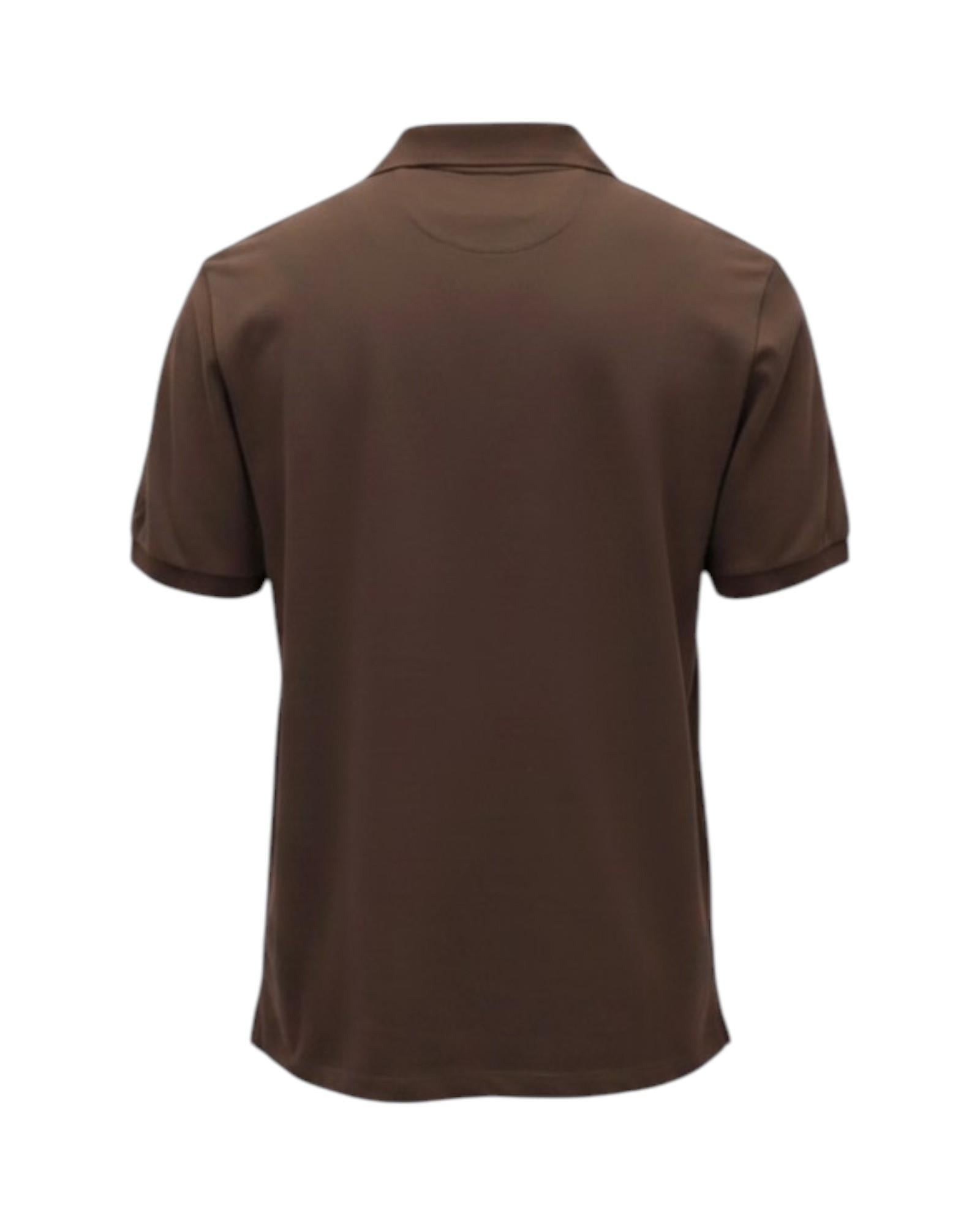 MC2 SAINT BARTH Polo MC2 SAINT BARTH uomo CHS0001 001R7L 52L Marrone CHS0001001R7L 52L 