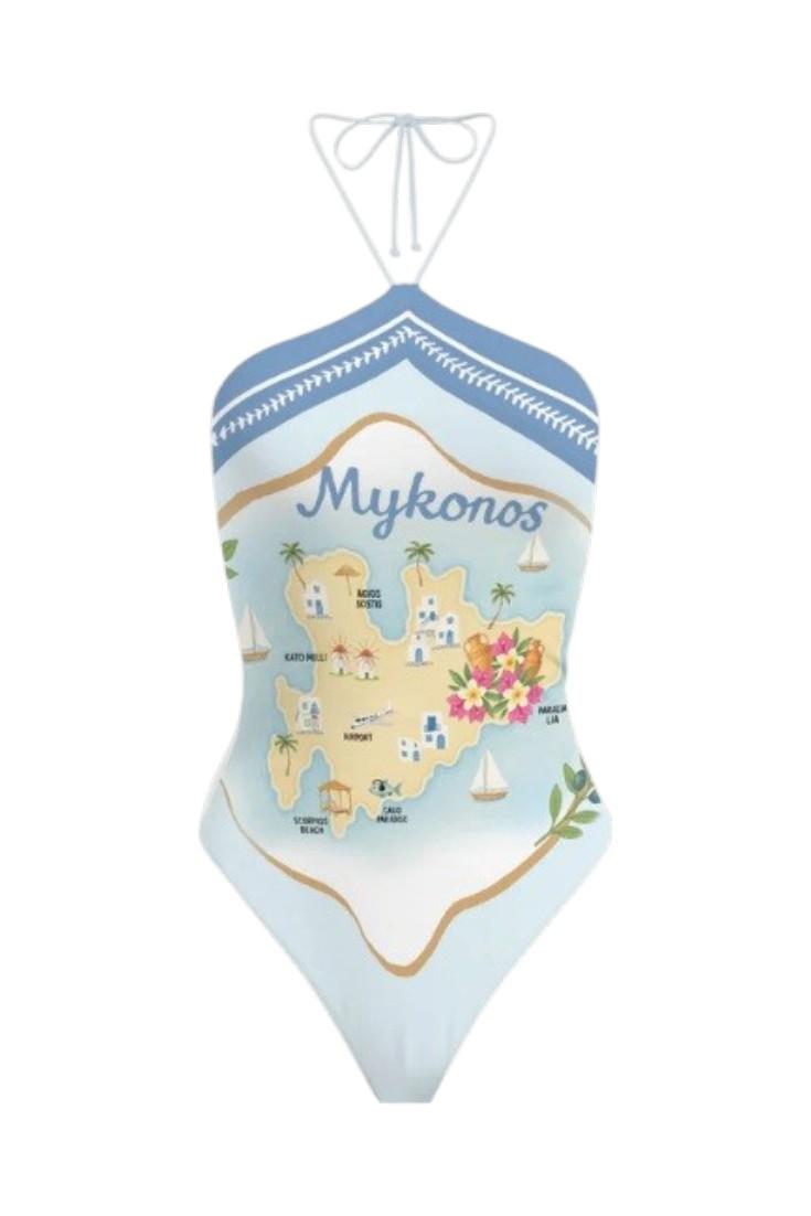 MC2 SAINT BARTH Costume intero MC2 SAINT BARTH donna MRYE001 09094L 3631 Bianco Celeste MRYE00109094L 3631 