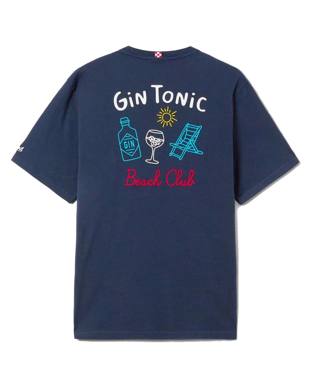 MC2 SAINT BARTH T-shirt Mc2 Saint Barth uomo Portland Gin Club blu PRL000200314L 61 