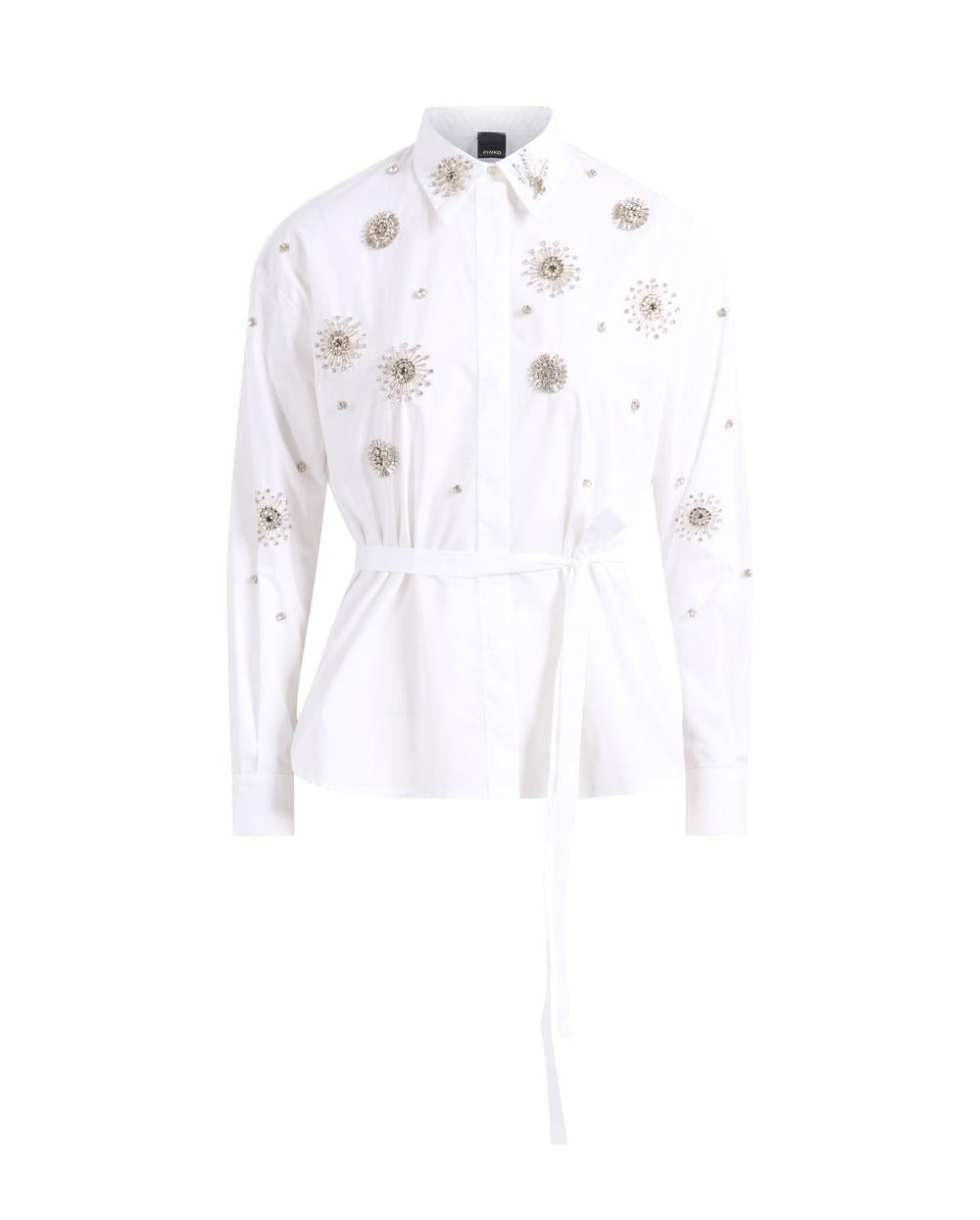 PINKO Camicia Pinko donna 106225A31W Carley bianca <BR/> 106225A31W Z04 