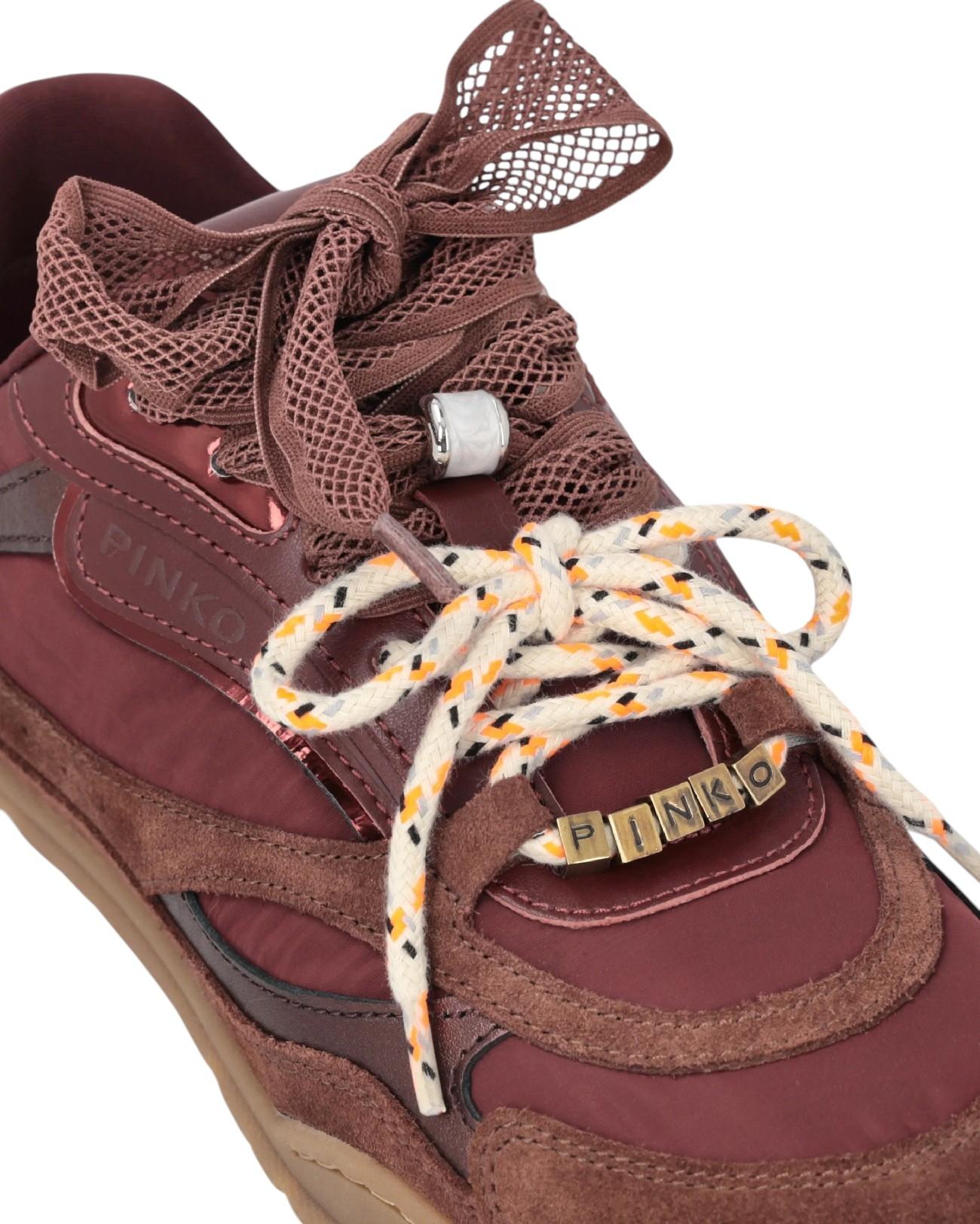 PINKO Sneakers Pinko donna SS0185P132 CR8 Yulia 01 Burgundy <BR/> SS0185P132 CR8 