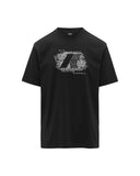 T-shirt K-WAY uomo K71357W SOLO JERSEY HISTORY Nera