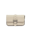 Pinko women's bag 105353A0QO Baby Love Bag white one slouchy leather