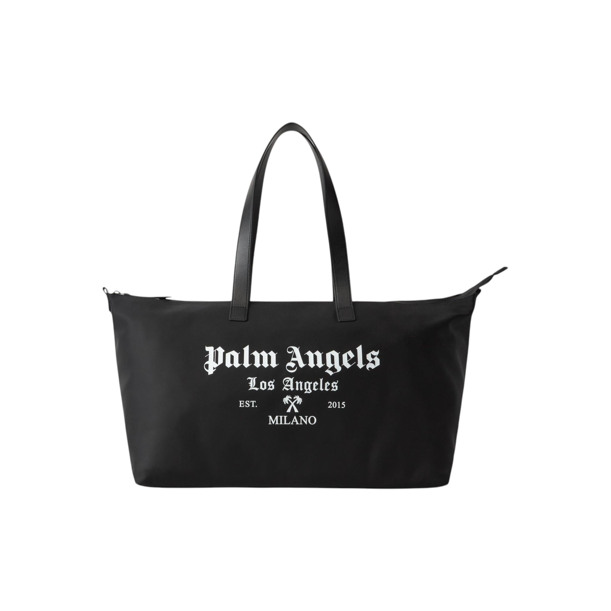 PALM ANGELS Borsa Palm Angels unisex PMNA07JS26FAB0011 003 Milan La Tote Bag Nero<BR/> PMNA07JS26FAB001 1003 