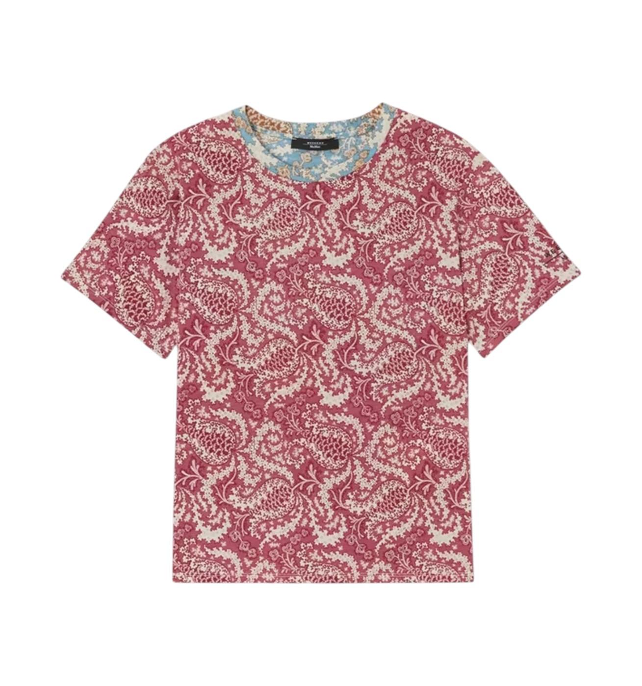 WEEKEND T-shirt Weekend donna 2615971022600 012 Bussola fantasia Ciliegia<BR/> 2615971022600 012 