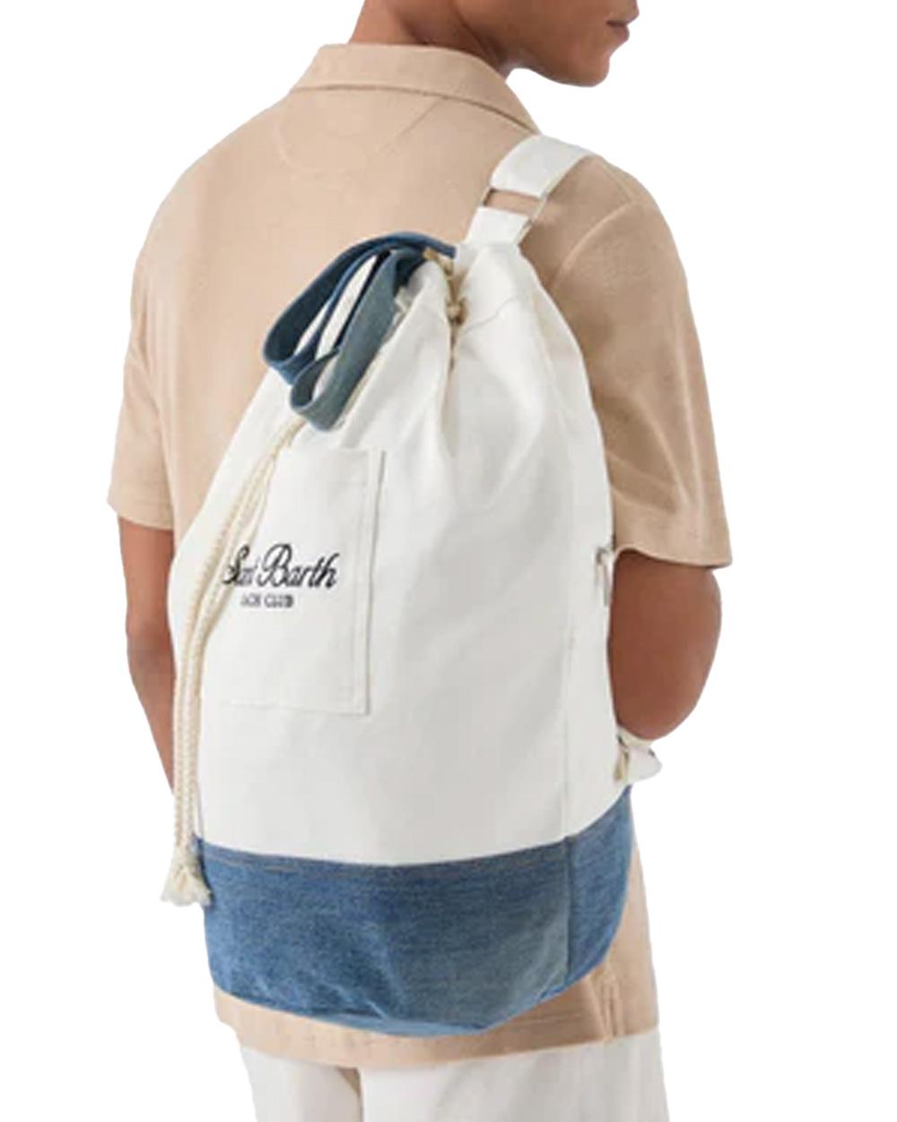 MC2 SAINT BARTH Zaino MC2 SAINT BARTH uomo Beach Backpack BEAP00100895L Bianco BEAP00100895L 1061 