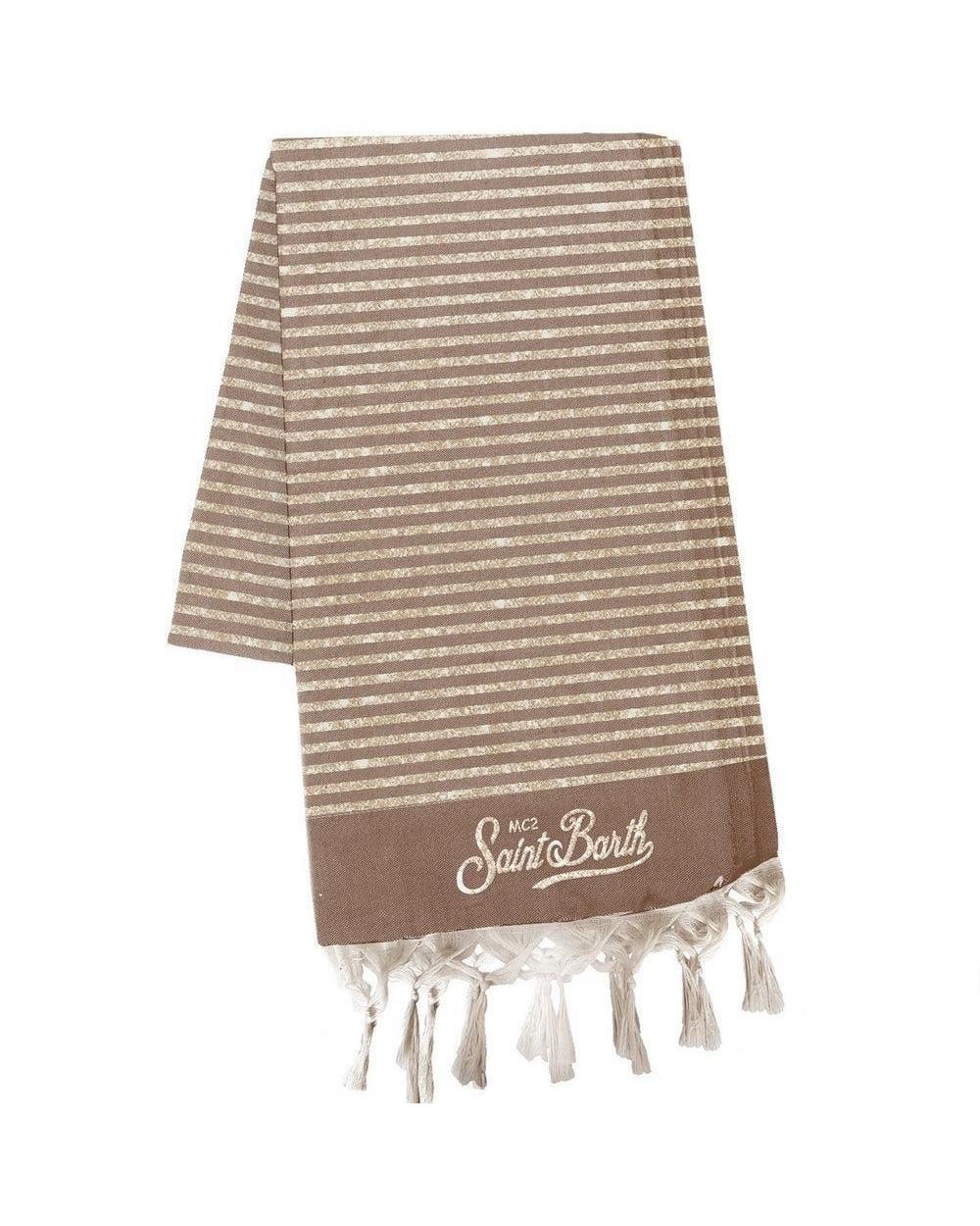 MC2 SAINT BARTH Telo mare MC2 SAINT BARTH unisex FOUT01600624L Beige FOUT01600624L 18 