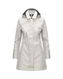 K-WAY women's jacket K7127JW MATHY BONDED JERSEY Beige zip closure slim fit logo
