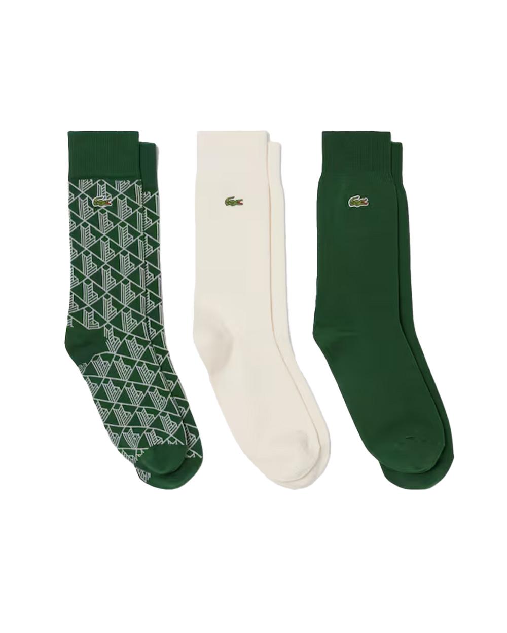 LACOSTE Calze LACOSTE uomo RA5996  Verde RA5996 PQK 
