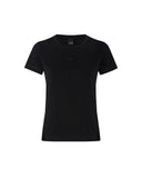 Women's T-shirt PINKO 100355A339 Black cotton short-sleeve crew neck