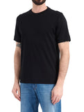 T-shirt Gran Sasso uomo 6013981001 099 Interlock cotone pima Nero