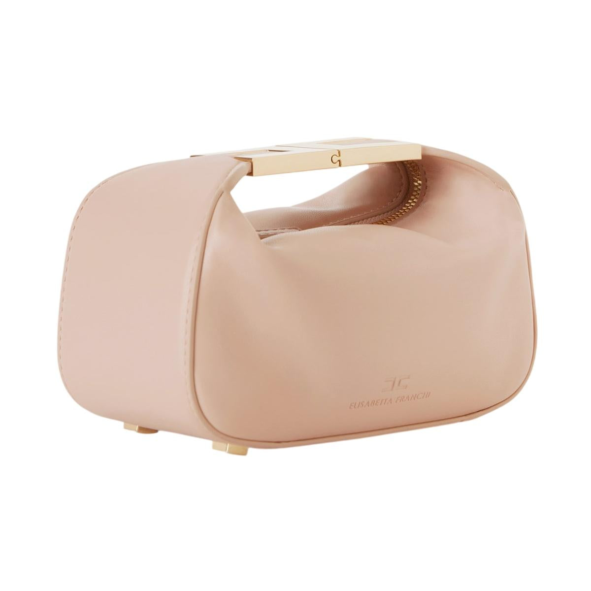 ELISABETTA FRANCHI Borsa donna Elisabetta Franchi BS07A62E2EA1 Hobo Nude<BR/> BS07A62E2 EA1 