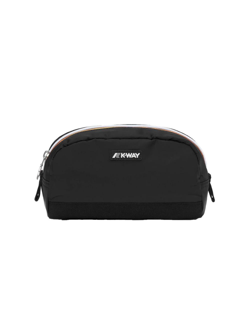 K-WAY Pochette K-WAY unisex K4133GW BLAIR Nera tasca gros grain logo K4133GW USY 