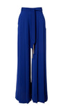 Pantalone Studio donna 2616131014600 067 Valico palazzo in cady Bluette