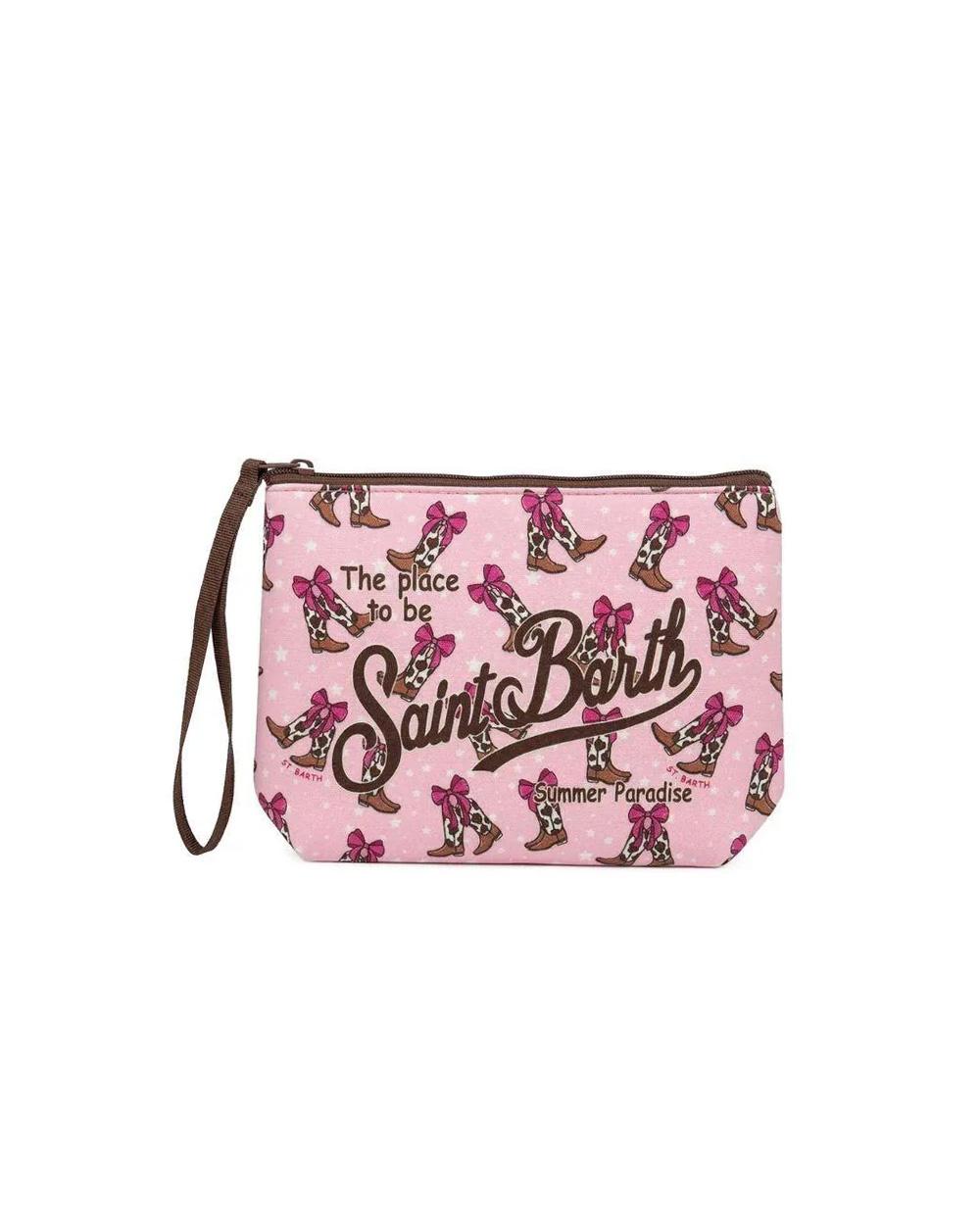 MC2 SAINT BARTH Pochette MC2 SAINT BARTH donna ALINE ALIN00100275L Rosa ALIN00100275L 21 