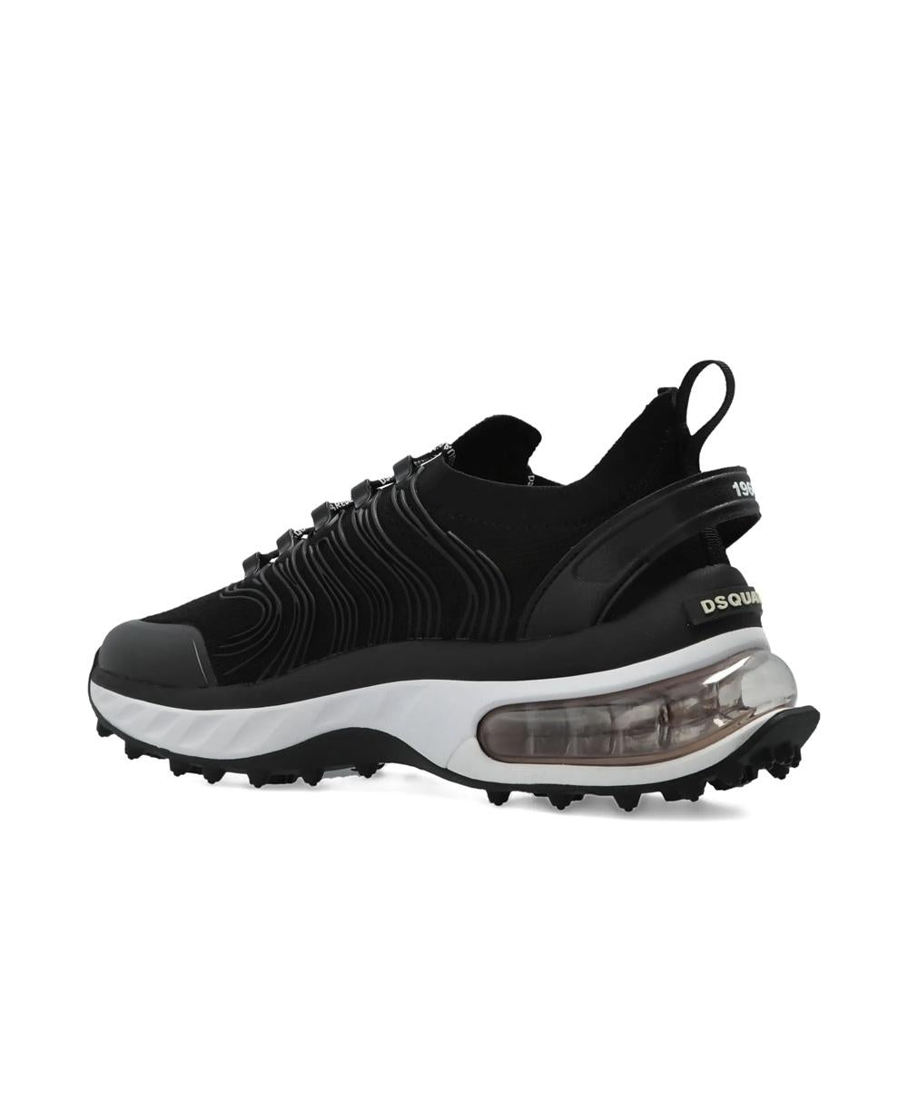 DSQUARED2 Sneakers Dsquared2 uomo SNM044559208415M1507 Nere e Bianche bubble SNM044559208415 M1507 