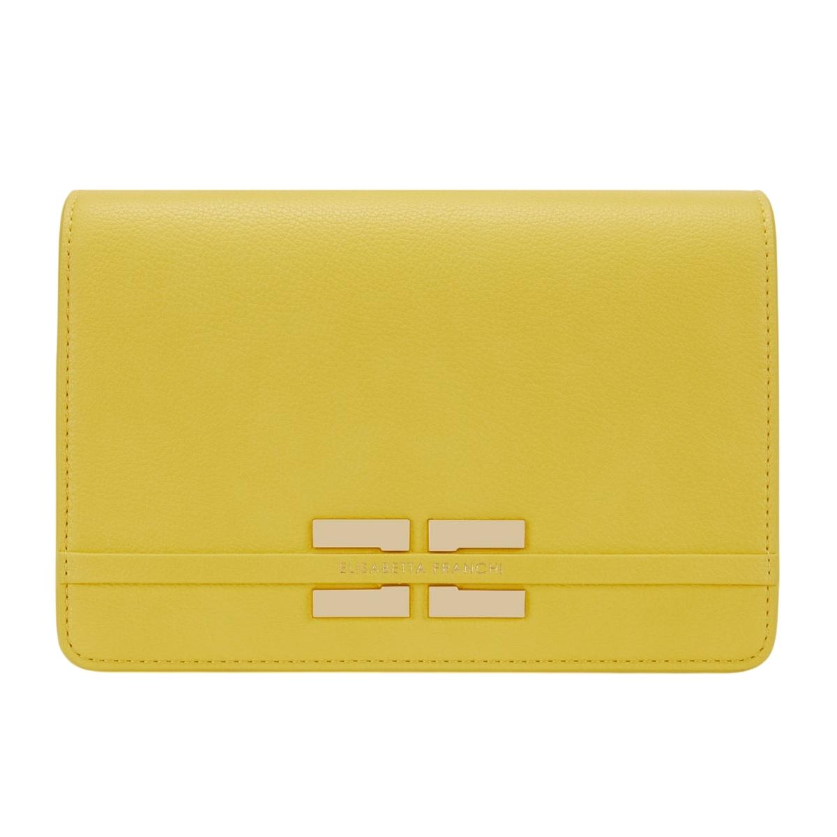ELISABETTA FRANCHI Borsa donna Elisabetta Franchi BS39A61E2EV4 Giallo Sun<BR/> BS39A61E2 EV4 
