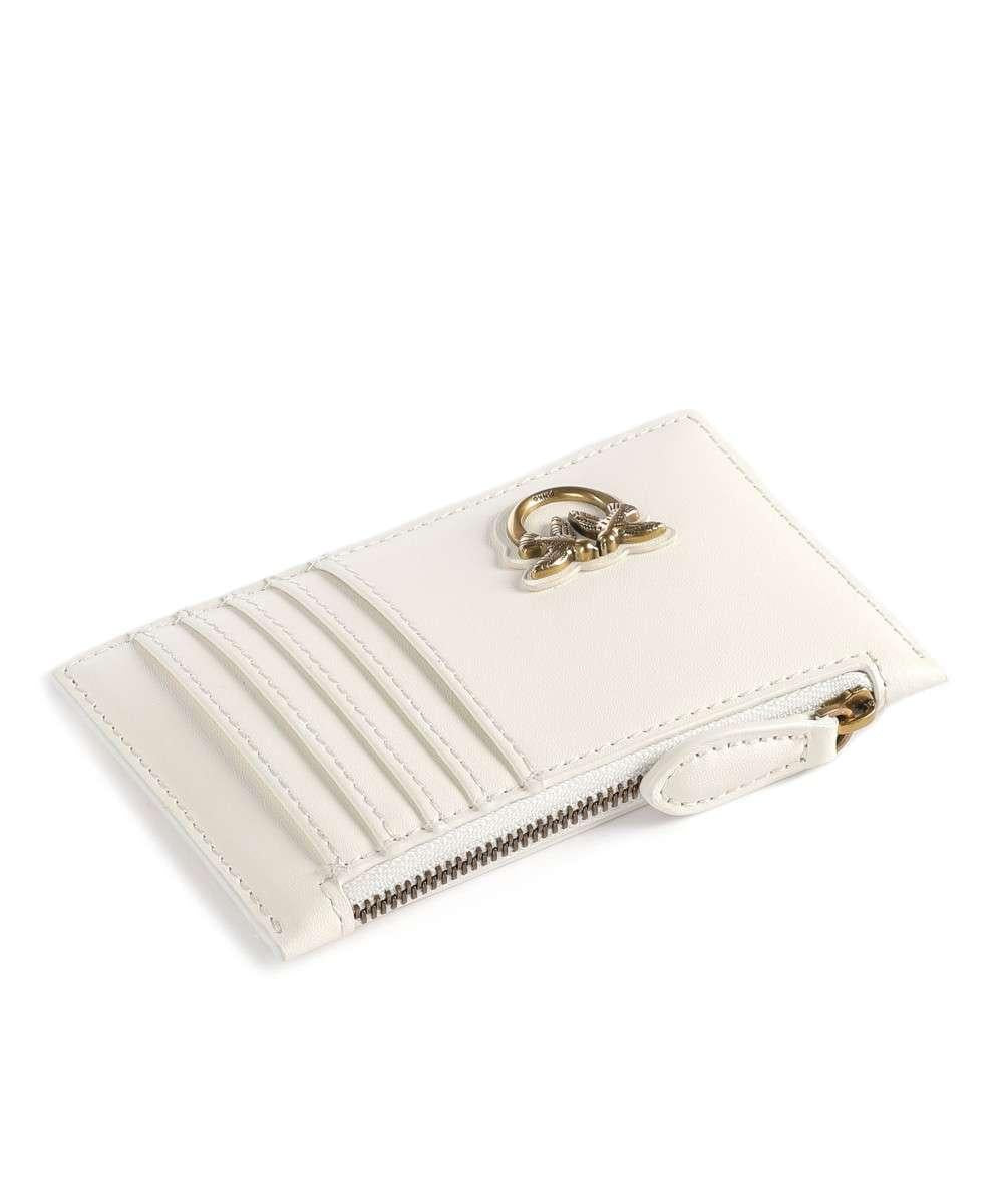 PINKO Portacarte Pinko donna 100251 A0F1 Z14Q bianco oro 100251 A0F1 Z14Q 