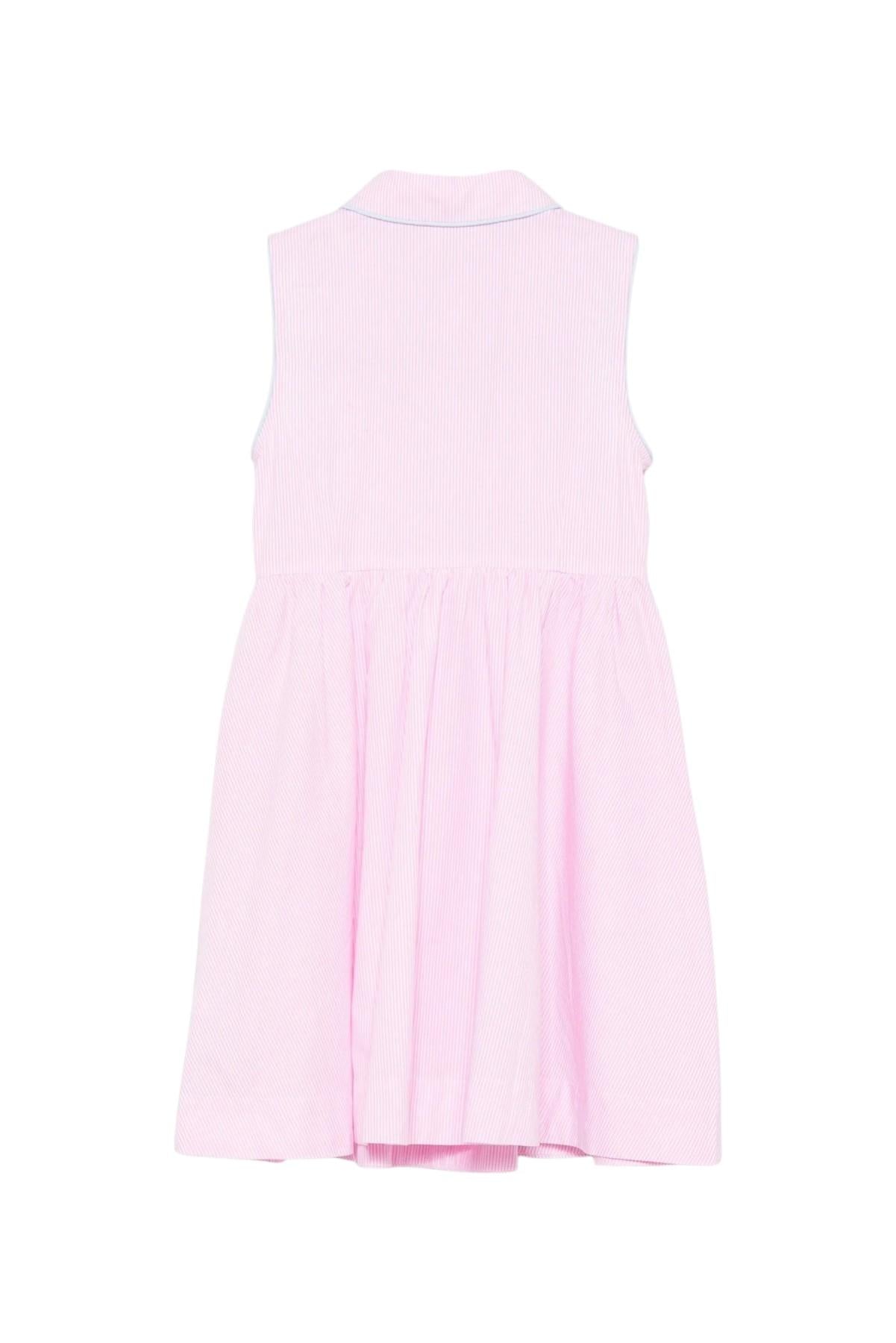 MC2 SAINT BARTH Bermuda MC2 SAINT BARTH donna ELM0001 03215L 21 Elma Cotton Stripes senza maniche a righe Rosa Bianco<BR/> ELM000103215L 21 