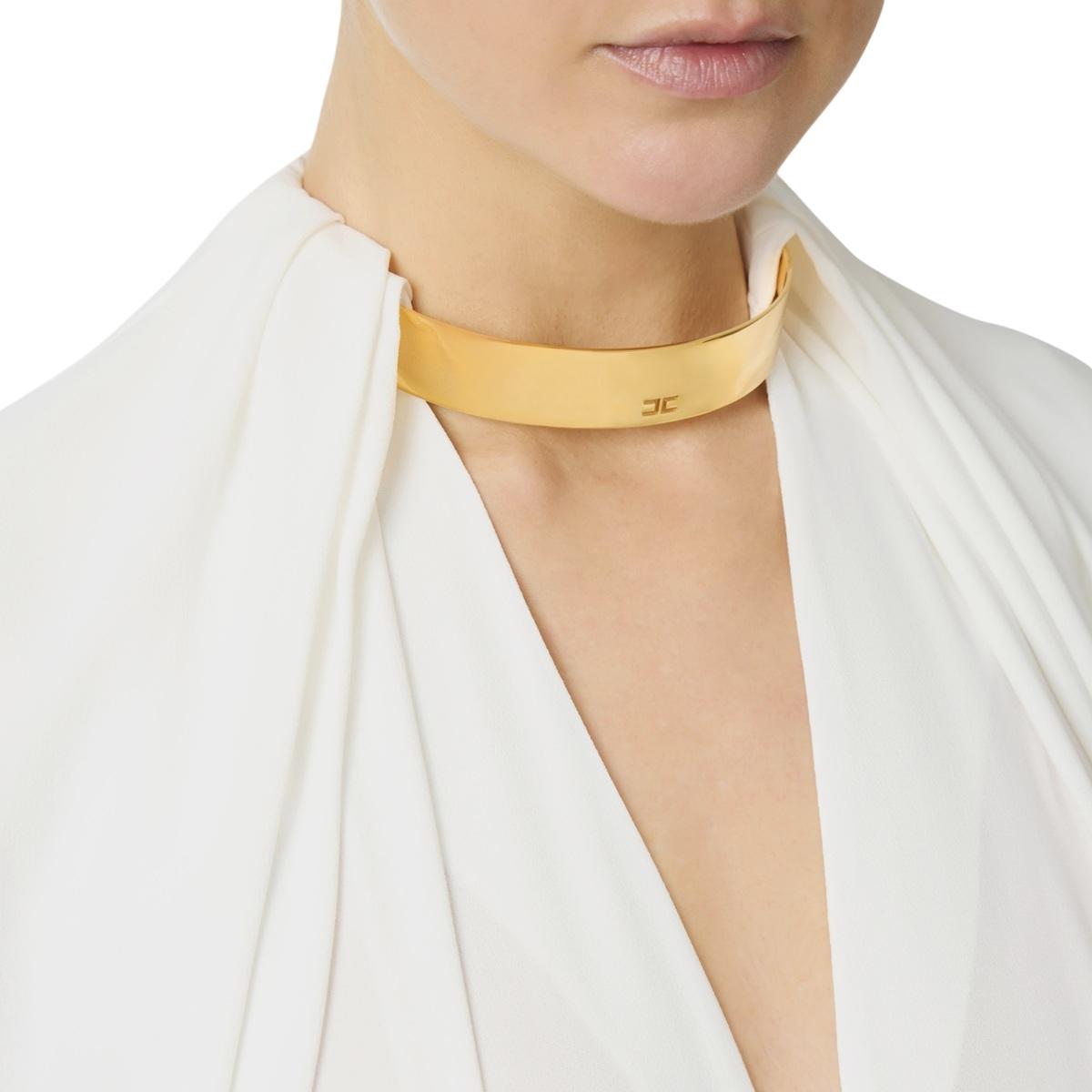 ELISABETTA FRANCHI Camicia Elisabetta Franchi donna CA12961E2360 Avorio<BR/><BR/> CA12961E2 360 
