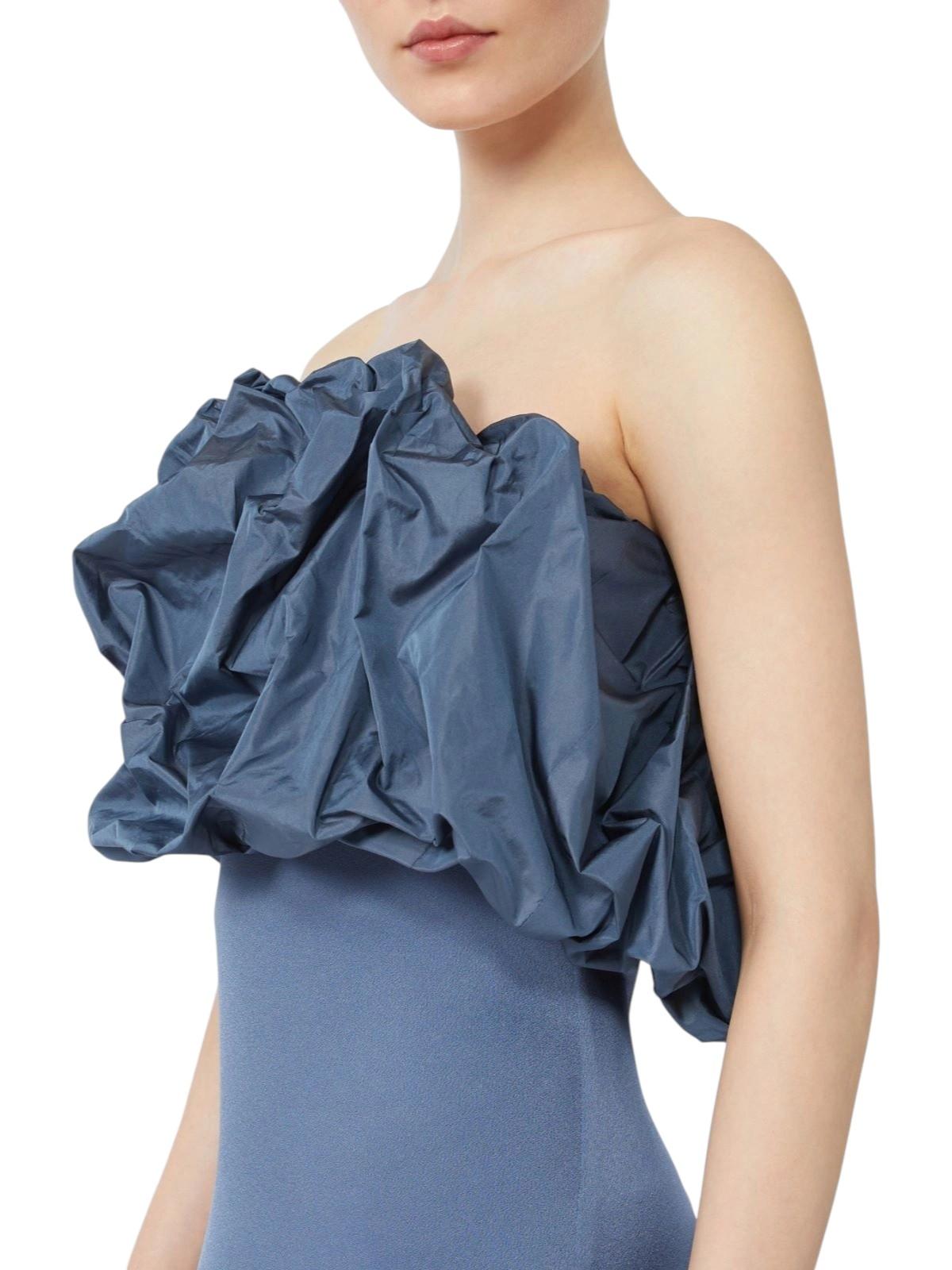 STUDIO Abito Studio donna 2616221054600 008 Operoso bustier in satin e taffetà Avio<BR/> 2616221054600 008 