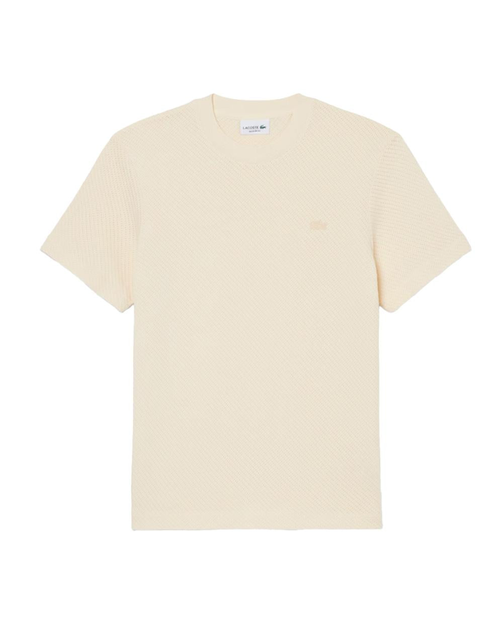 LACOSTE T-shirt LACOSTE uomo TH2665 Beige TH2665 056 