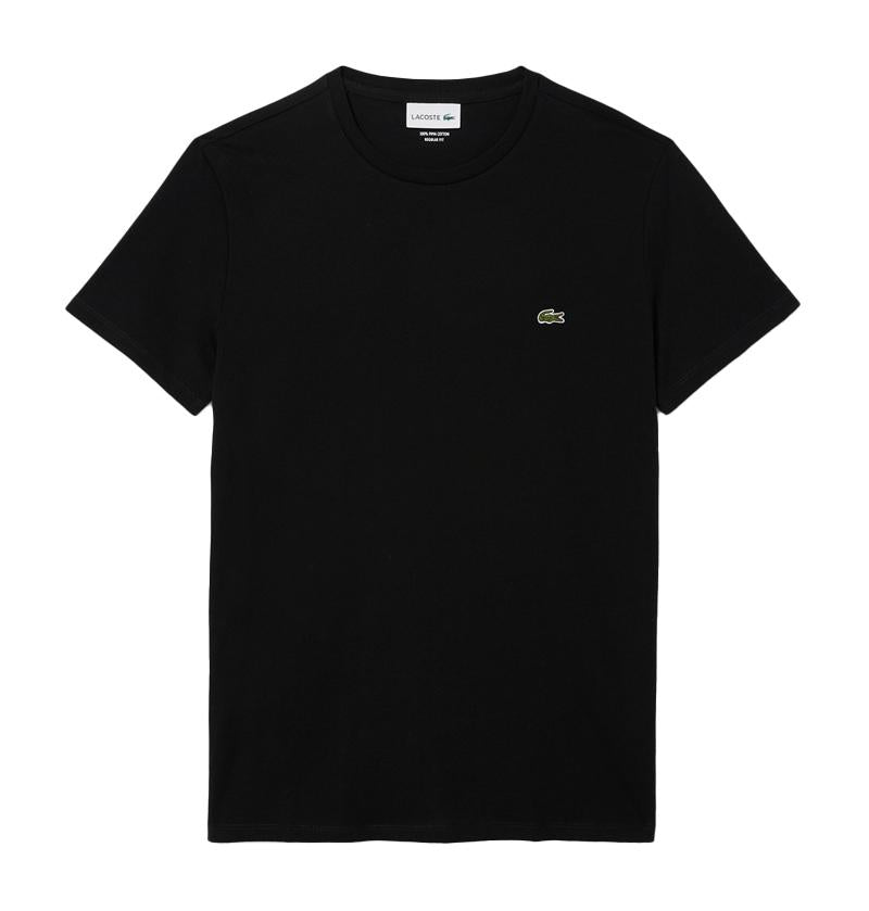 LACOSTE T-shirt Lacoste uomo TH6709 031 nera girocollo TH6709 031 