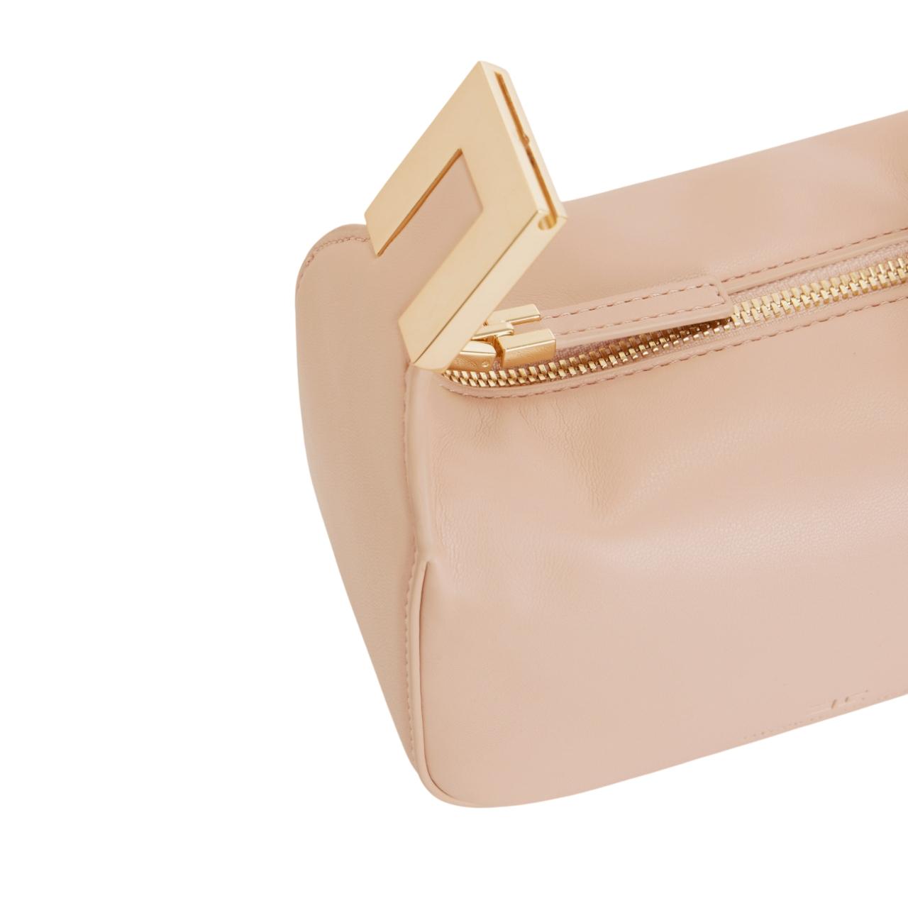 ELISABETTA FRANCHI Borsa donna Elisabetta Franchi BS07A62E2EA1 Hobo Nude<BR/> BS07A62E2 EA1 