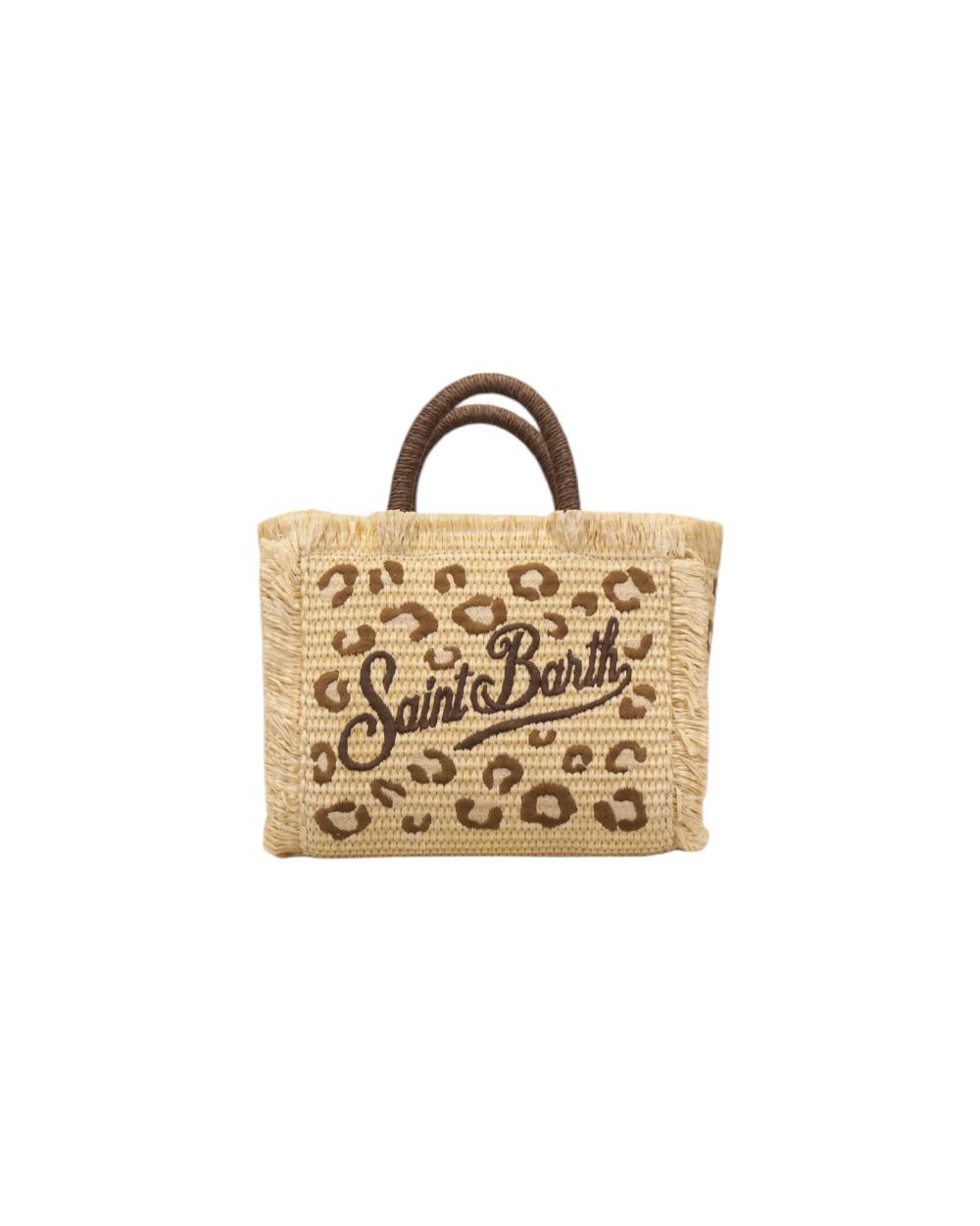 MC2 SAINT BARTH Borsa MC2 SAINT BARTH donna Vanity Mini Straw VAM00900349L Beige ricamo logo manico tracolla paglia VAM00900349L 18 